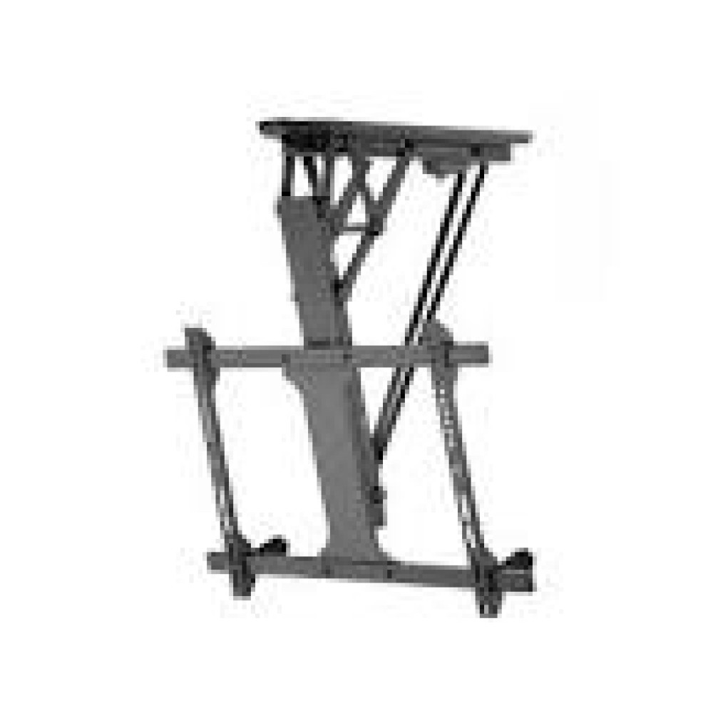TECHLY Motorized Swivel Ceiling TV Mount Smart Home Integration for TVs from 32-70inch