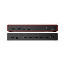 LENOVO ThinkPad Smart Dock 7500 Gen2 Docking station Thunderbolt 4 HDMI 2xDisplayport (DP) 2xUSB-C LAN (RJ-45) 2.5GbE 4xUSB 135 Watt LENOVO ThinkPad Smart Dock 7500 Gen2 Docking station Thunderbolt 4 HDMI 2xDisplayport (DP) 2xUSB-C LAN (RJ-45) 2.5GbE 4xUSB 135 Watt
