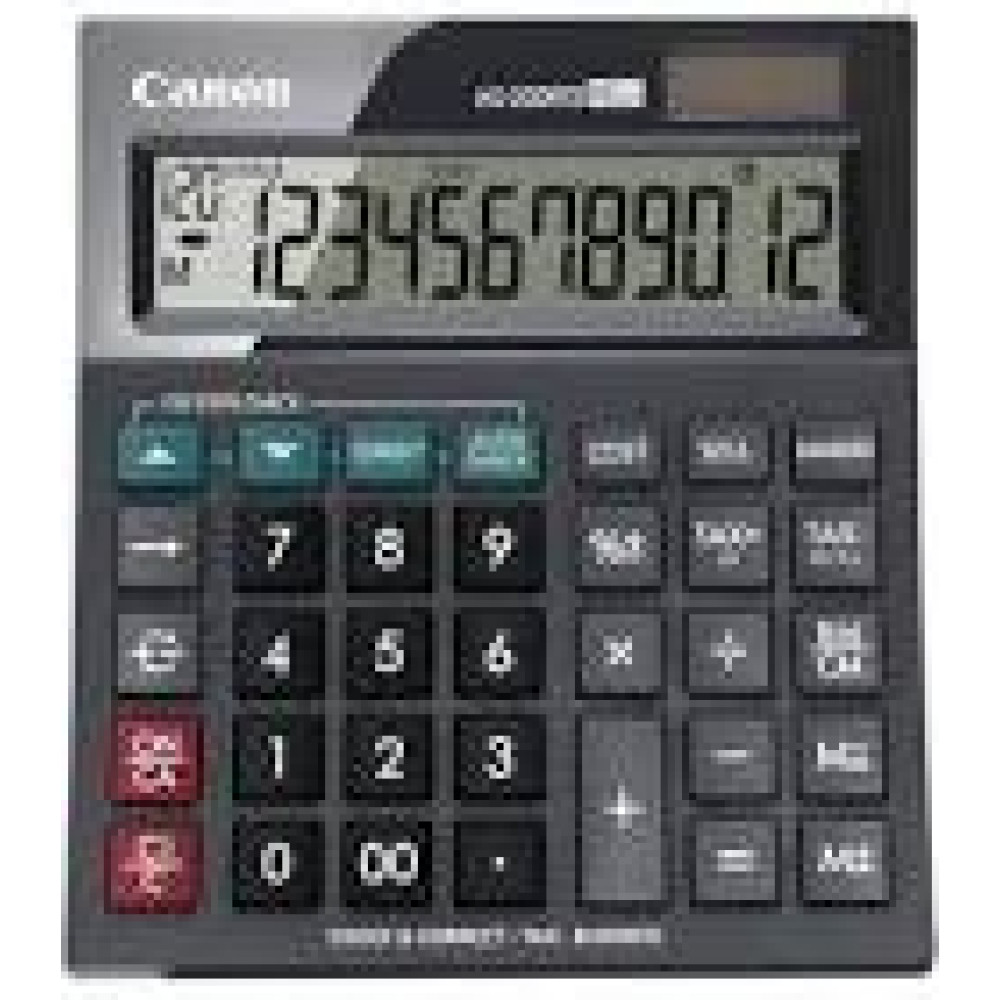 CANON TX-1210E calculator tax- and currency calculation big bended keyboard big bended display