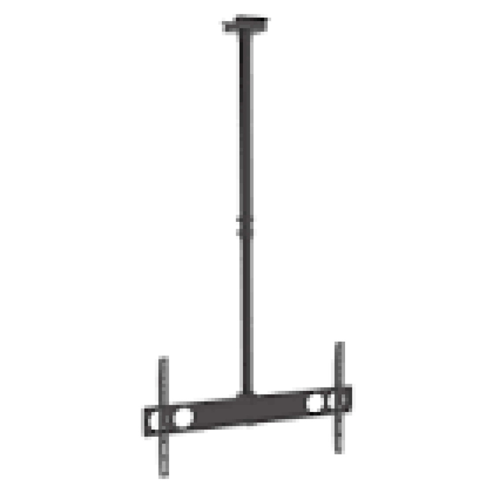 MANHATTAN Flat-Panel TV Ceiling Mount Supports one 37 inch to 70 inch television Color Black