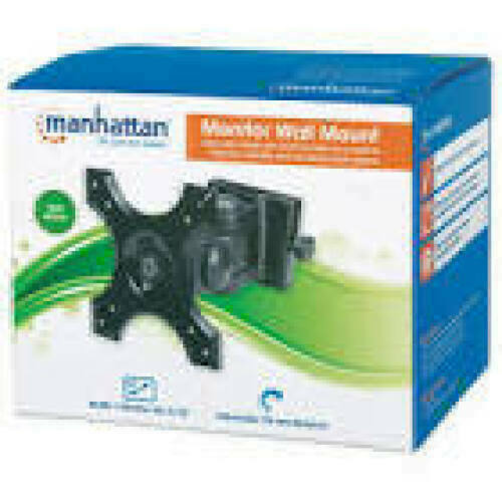 MANHATTAN LCD Wall Mount Supports one monitor adjustable mount