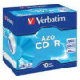 VERBATIM 43327 CD-R Verbatim jewel case 10 700MB 52x Crystal DataLife+ AZO