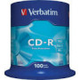 VERBATIM CD-R 80 min. / 700 MB 52x 100-pack spindle DataLife extra protection surface