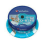 VERBATIM 25x inkjet printable CD-R 80 min. / 700 MB 52x spindle DataLife Plus, white photo surface