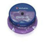 VERBATIM DVD+R 120 min. / 4.7GB 16x 25-pack spindle DataLife Plus, scratch resistant surface