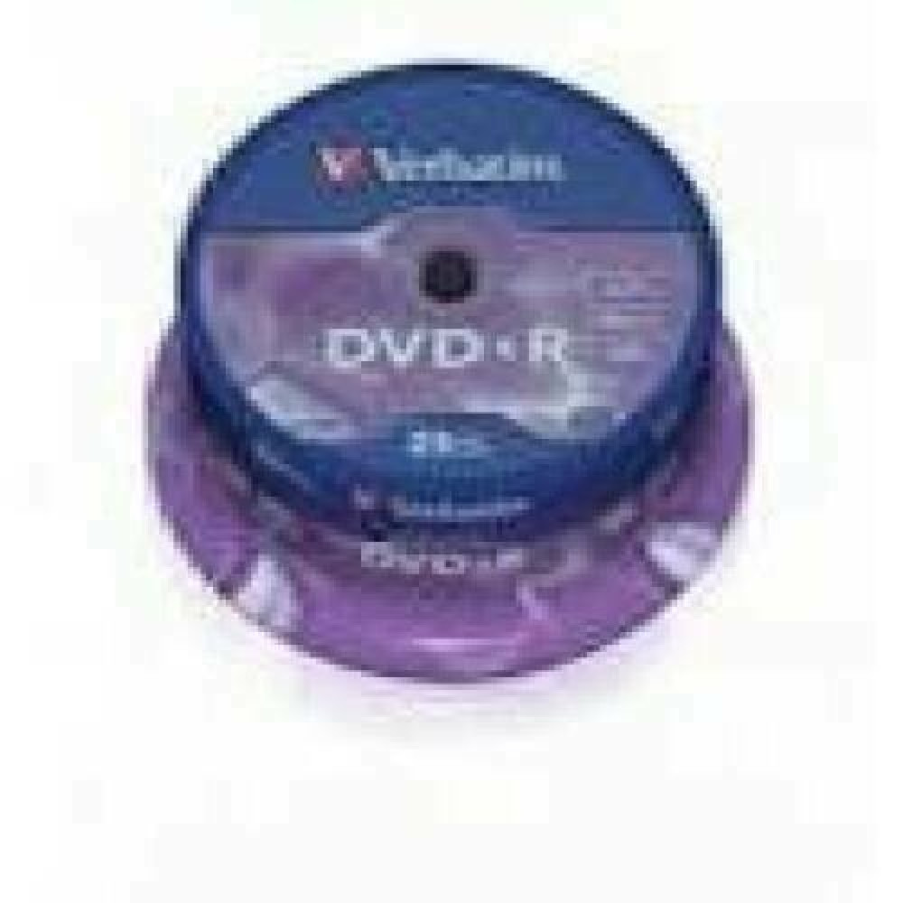VERBATIM DVD+R 120 min./4.7GB 16x 100-pack spindle DataLife Plus, scratch resistant surface