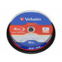 VERBATIM 43694 BluRay BD-RE SINGLE LAYER Verbatim Spindle 10 25GB 2x