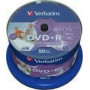 VERBATIM 50x DVD-R 4.7GB 16x Wide Inkjet Printable