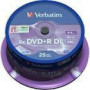 VERBATIM 43757 DVD+R DL Verbatim spindle 25 8,5GB 8x MATT SILVER