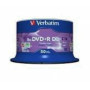 VERBATIM 43758 DVD+R DL Verbatim spindle 50 8.5GB 8x matt silver surface