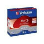 VERBATIM 5x BD-RE Dual Layer 50GB 2x Jewel Case white blue surface