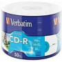 VERBATIM 43794 CD-R Verbatim 50pcs 700MB 52x wrap INKJET PRINTABLE