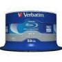 VERBATIM 43838 BluRay BD-R SL DATALIFE Verbatim Spindle 50 25GB 6x