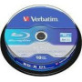 VERBATIM M-Disc BD-R DL 6X 50GB Inkjet Printable 10 Pack Spindle