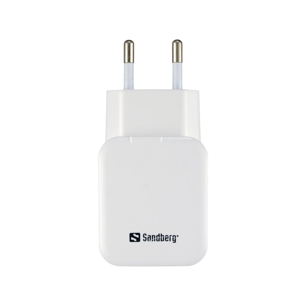 SANDBERG AC Charger Dual USB 2.4+1A EU