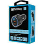 SANDBERG Car Charger 3in1 130W USB-C PD