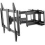 MANHATTAN Universal LCD Full-Motion Large-Screen Wall Mount 60 to 100Inch Flat-Panel or Curved TV up to 80kg Tilt Swivel and Level