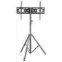 MANHATTAN Portable TV Mount Tripod supports up to 35kg easy to transport height-adjustable black