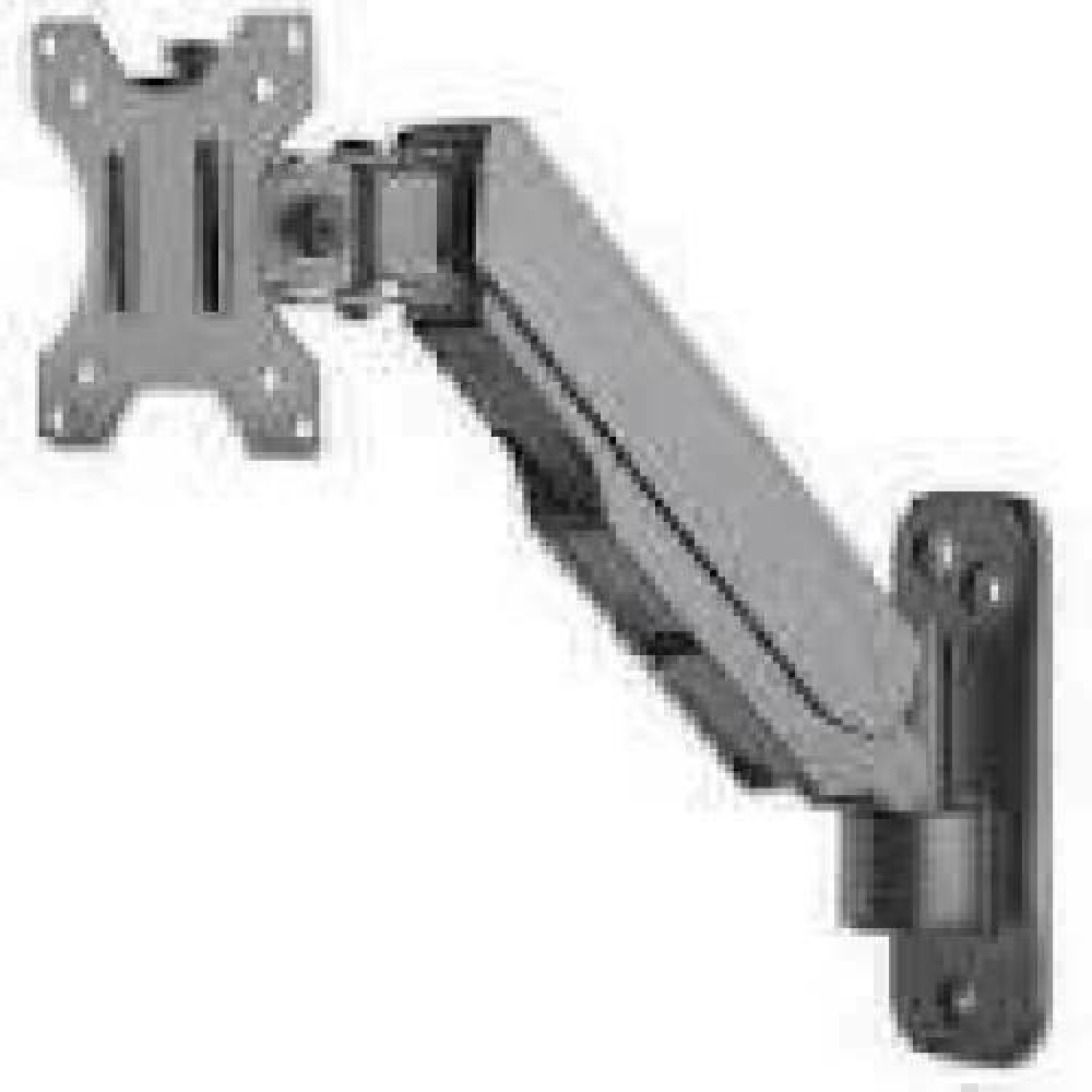 MANHATTAN Universal Gas Spring Monitor Wall Mount Single Gas-Spring Arm Supports One 17i-32i TV or Monitor up to 8kg 17.64lbs