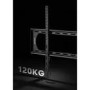 MANHATTAN Heavy-Duty Low-Profile Large-Screen TV Wall Mount Holds One 60i to 120i TV up to 120 kg 264 lbs. Fixed TV Bracket Black