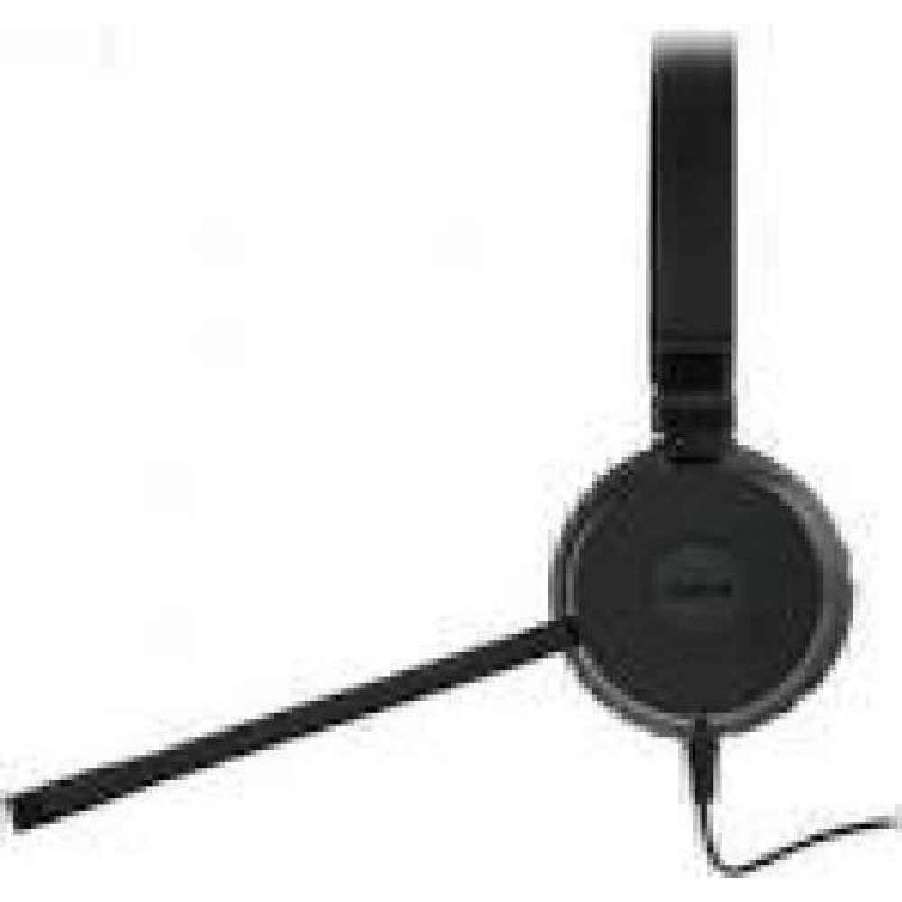 JABRA Evolve 20SE MS stereo Special Edition headset on-ear wired USB-C noise isolating Certified for Skype for Business