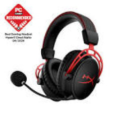 HP HyperX Cloud Alpha Wireless black gaming headset