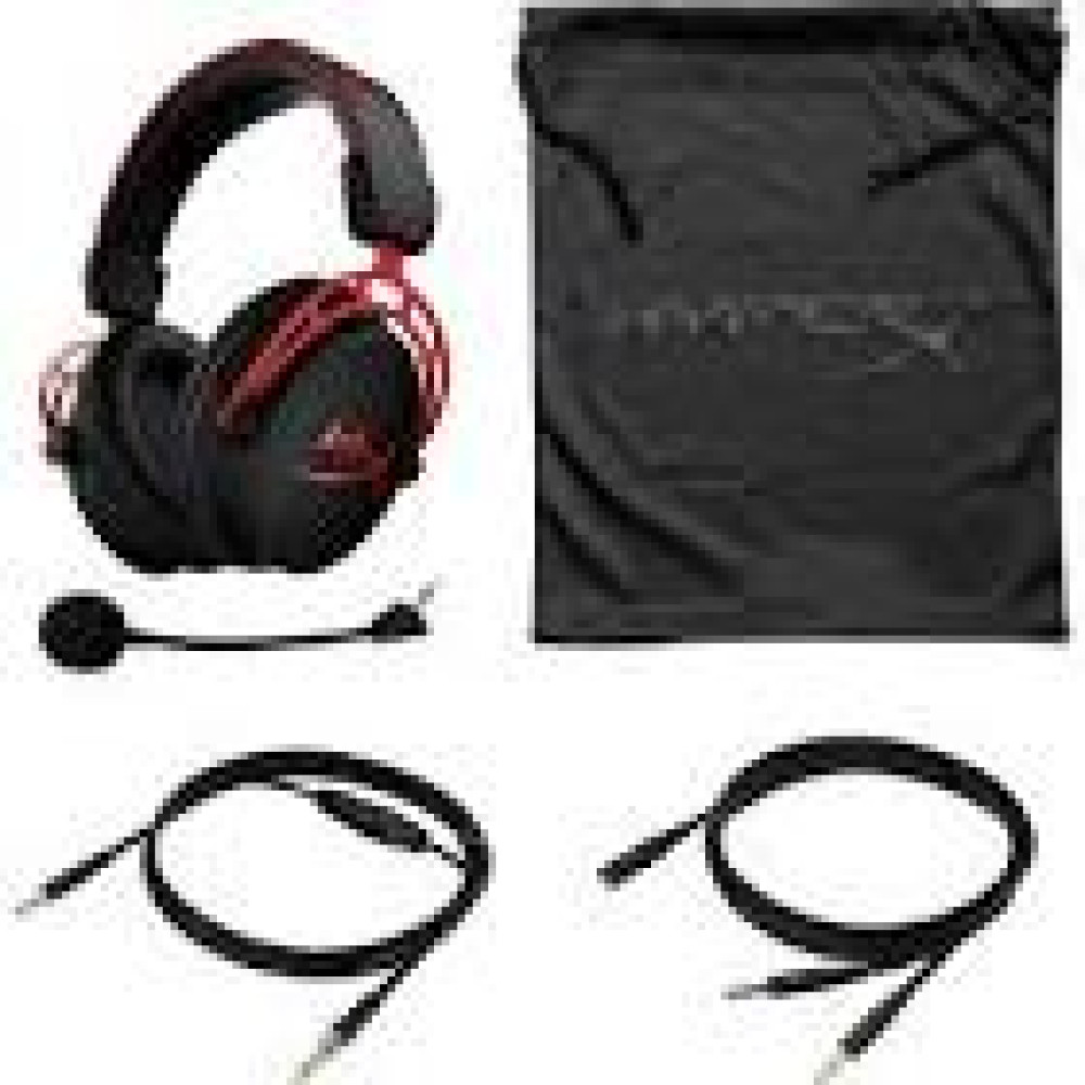 HP HyperX Cloud Alpha 3.5mm Jack black-red gaming headset EU