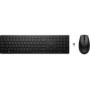 HP 655 Wireless Keyboard and Mouse Combo Black Qty. 10