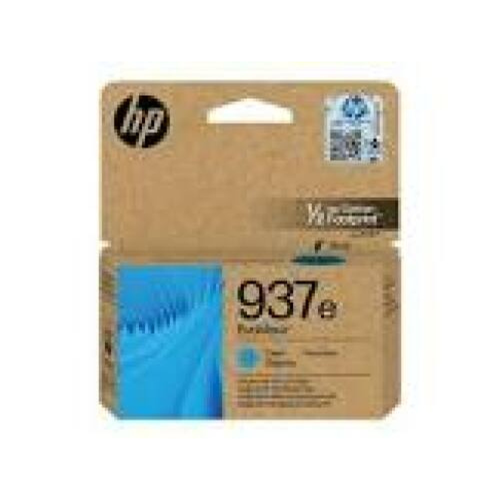 HP 937e EvoMore Cyan Original Ink Cartridge