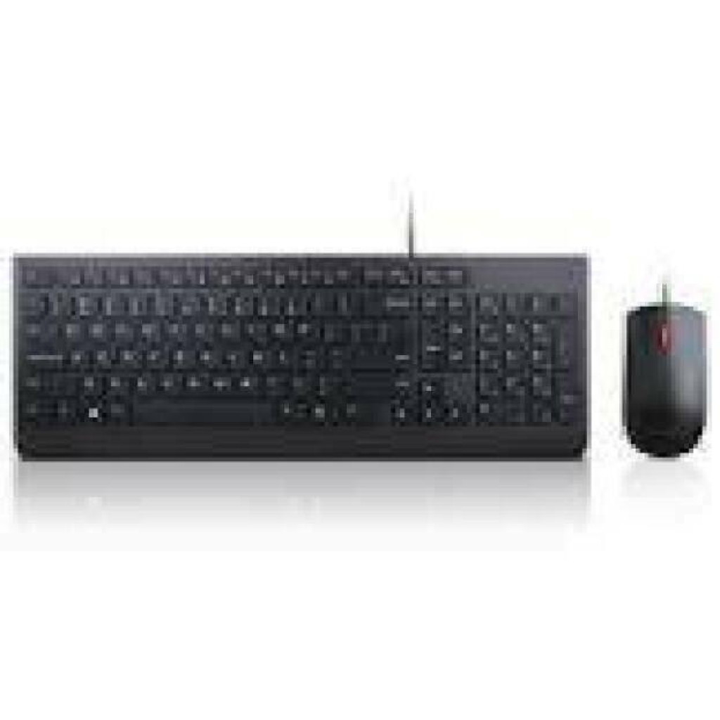 LENOVO Essential Wired Keyboard and Mouse Combo US English
