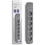 QOLTEC 50277 Power strip 6 sockets 1.8m Grey