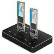 QOLTEC 50310 Drive docking station 2x SSD M.2 SATA / NGFF / USB Type C