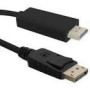 QOLTEC 50436 Cable DisplayPort v1.2 / HDMI 4Kx2K 2m