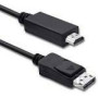 QOLTEC 50436 Cable DisplayPort v1.2 / HDMI 4Kx2K 2m