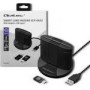 QOLTEC 50632 Intelligent Smart ID card reader SCR0632 USB type C