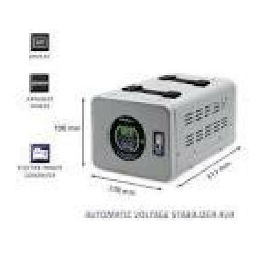 QOLTEC 50725 Automatic Voltage Stabilizer AVR 3000VA