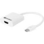 SANDBERG Adapter Mini DisplayPort-HDMI Converts Mini DP-DisplayPort output to HDMI Video and Audio