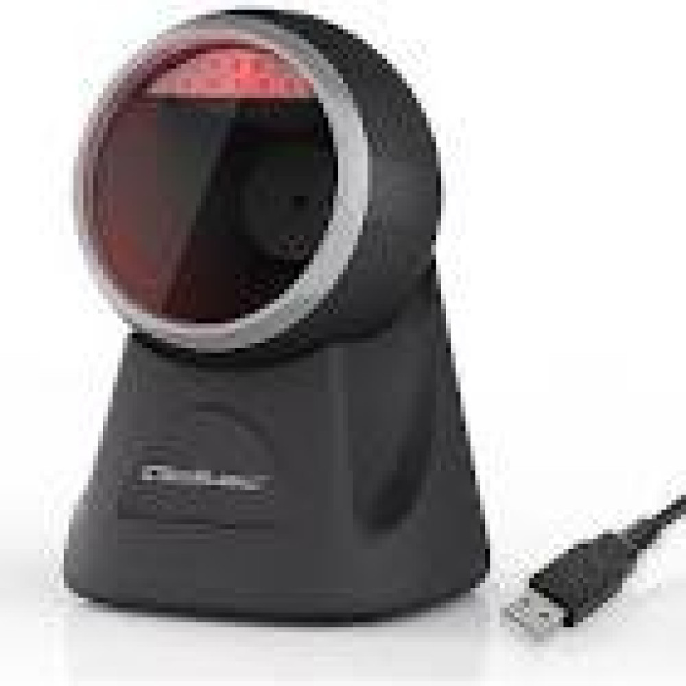 QOLTEC 50879 Stationary 1D 2D barcode and QR code scanner