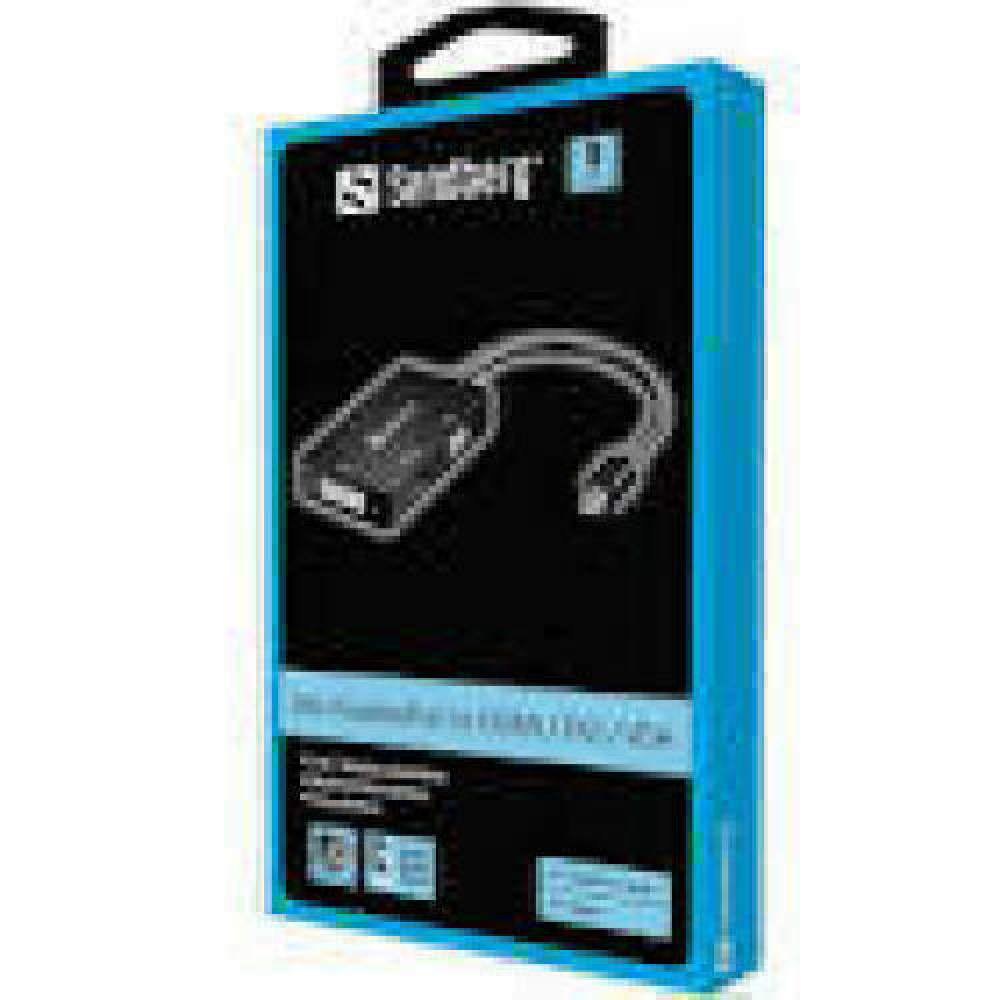 SANDBERG Adapter MiniDP-HDMI+DVI+VGA black