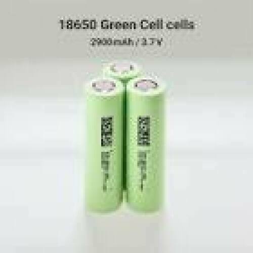 GREEN CELL 50x Battery cells 18650 Li-Ion INR1865029E 3.7V 2900mAh