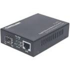 INTELLINET Gigabit Ethernet to SFP Media Converter 10/100/1000Base-TX to SFP slot