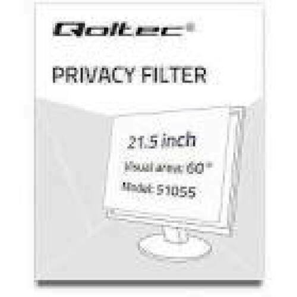 QOLTEC 51055 Qoltec Privatizing filter RODO 21.5 16:9