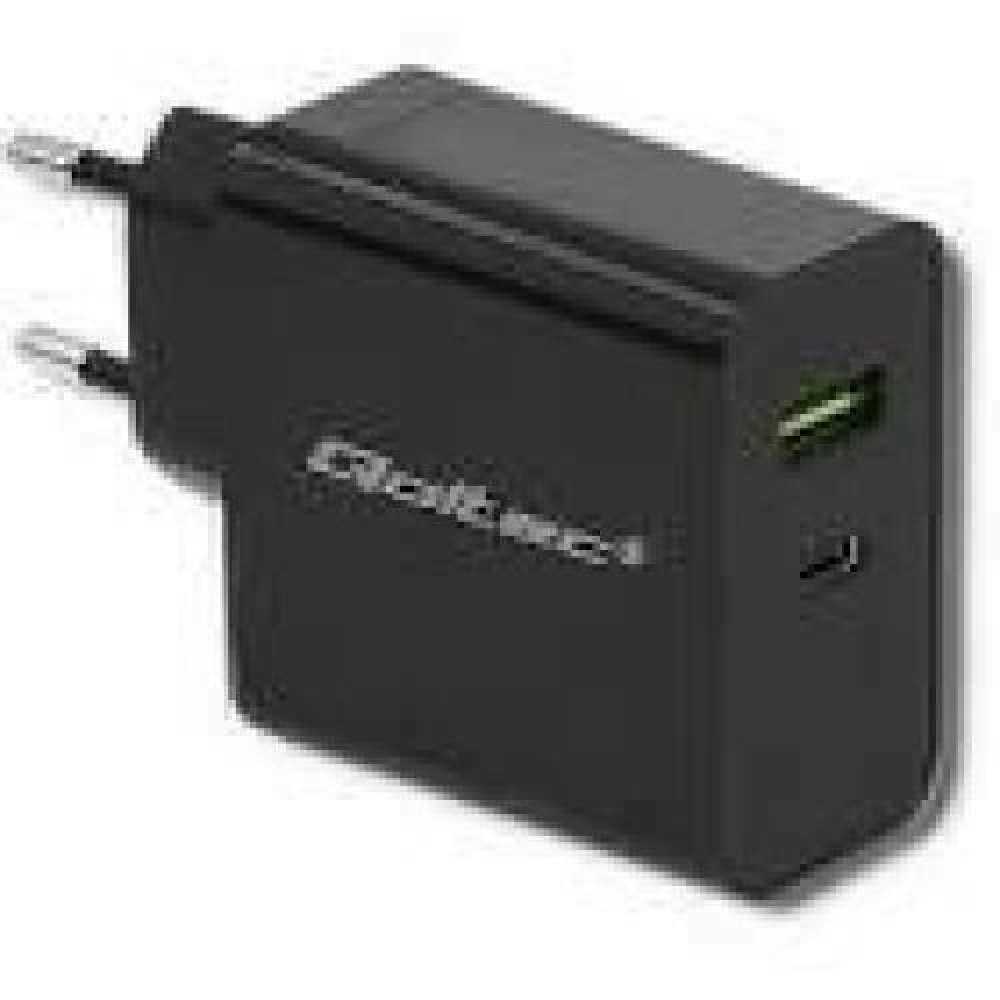 QOLTEC 51717 Charger 42W 5-20V 2.25-3A USB type C PD USB Black