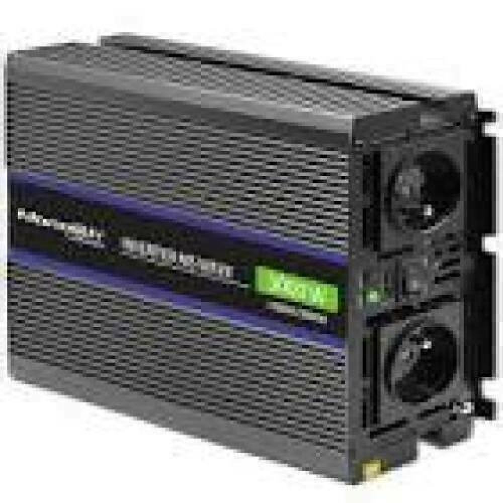 QOLTEC 51927 Monolith voltage converter 3000 MS Wave / 12V to 230V / 1500/3000 / USB