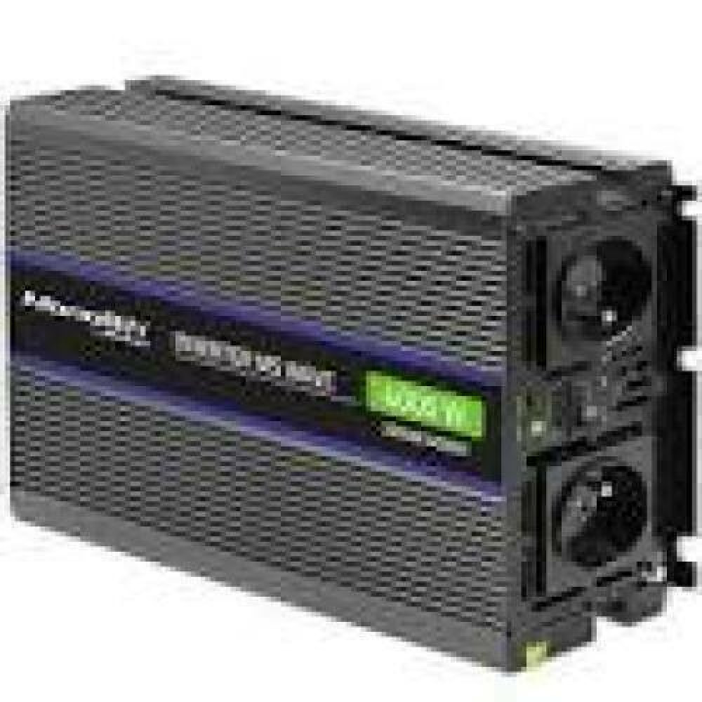 QOLTEC 51928 Monolith voltage converter 4000 MS Wave / 12V to 230V / 2000/4000W / USB