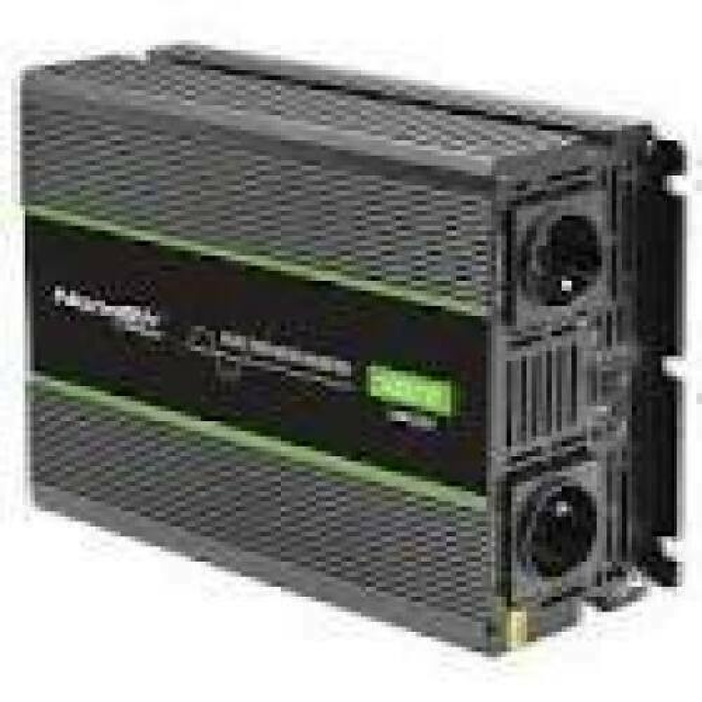 QOLTEC 51943 Pure Sine Wave Inverter Monolith / battery charger / UPS / 4000W / 2000W / 12V to 230V / LCD