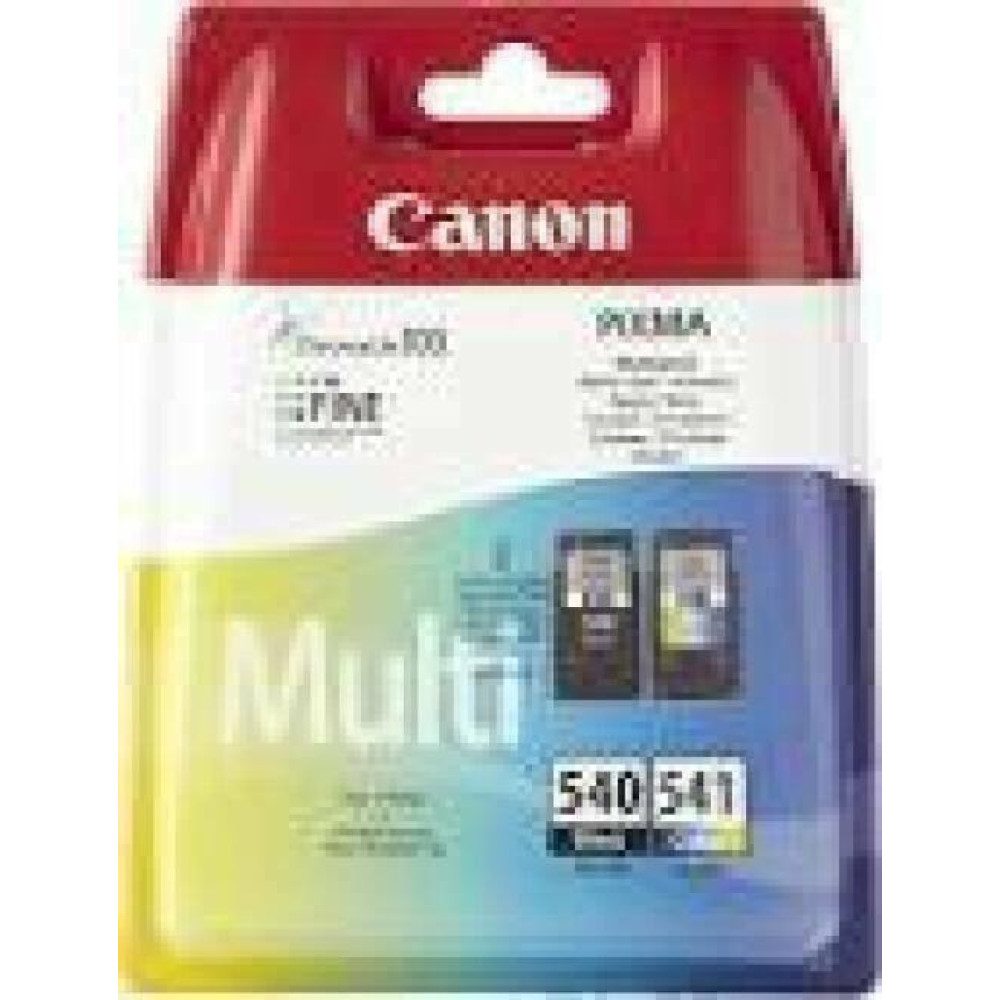 CANON 1LB PG-540 / CL-541 ink cartridge black and colour standard capacity combopack blister without alarm