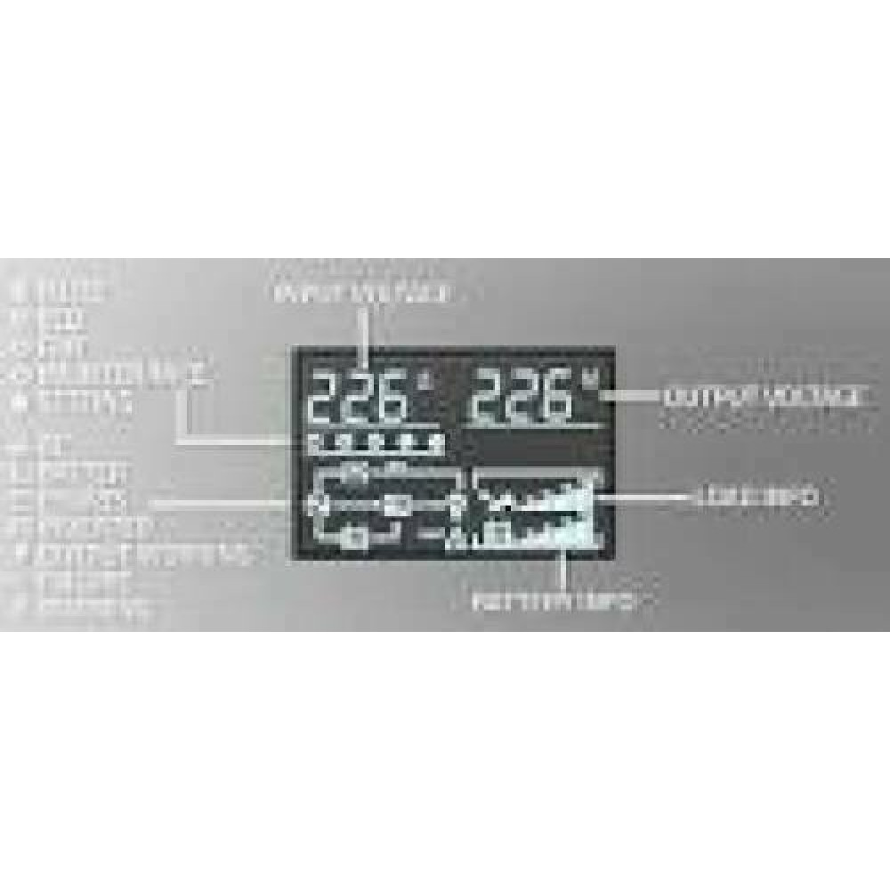 QOLTEC 52286 Uninterruptible Power Supply UPS for RACK / 2kVA / 2000W / Power factor 1.0 / LCD / EPO / USB / On line