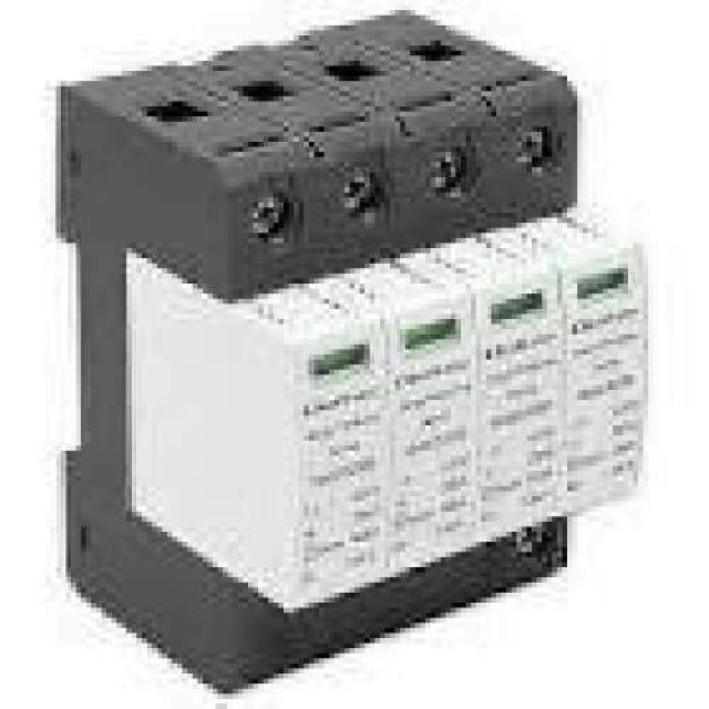 QOLTEC 52588 AC surge protector arrester / 4P / 420V / T2 / BC