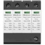 QOLTEC 52588 AC surge protector arrester / 4P / 420V / T2 / BC